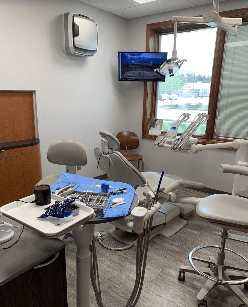 Exam Room Examination room at dentist near me Champaign 61821